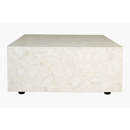 Hedda sofabord fra Kid, multi beige, 75x75x35 cm