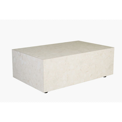 Hedda Sofabord fra Kid, multi beige, 75x75x35 cm