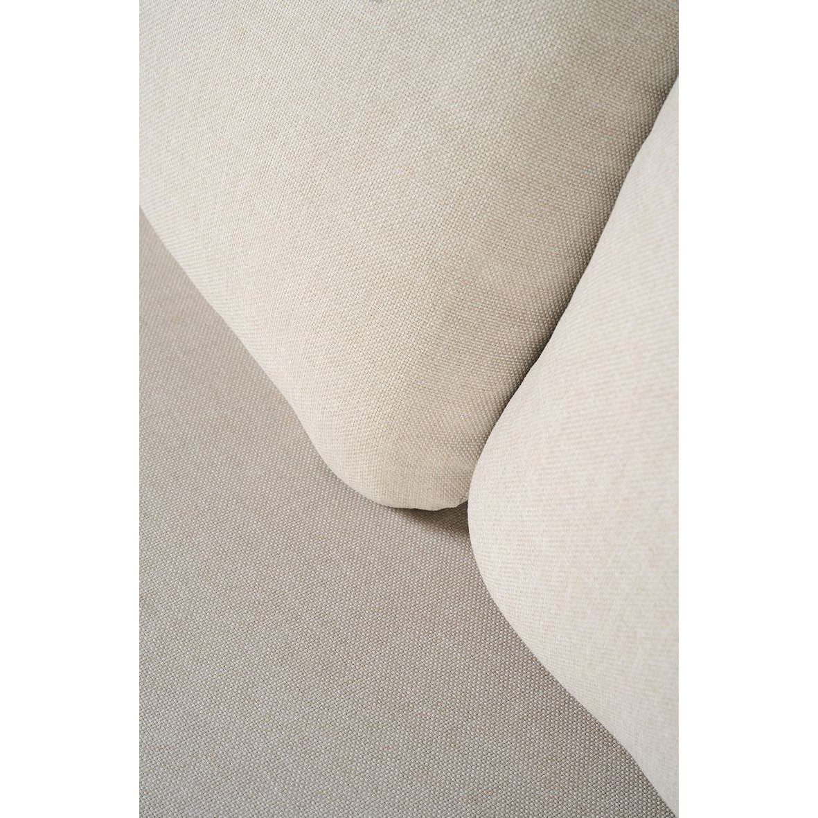 Cavan 3 seter sofa taupe - 197x77x66,5 cm fra Kid