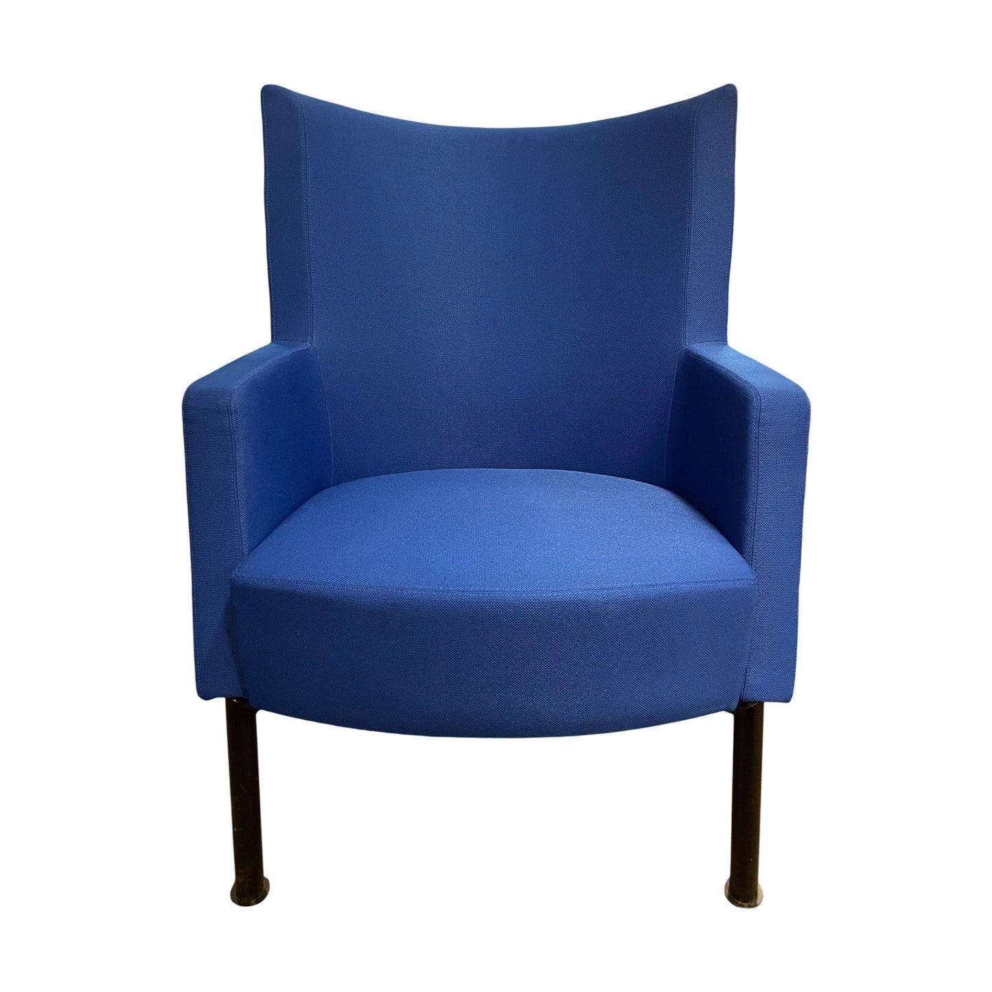 Skandiform lenestol fra Skandiform, blå, høy rygg