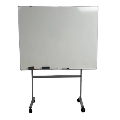 Whiteboard på hjul, 150x194 cm
