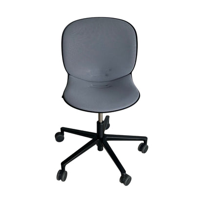 RBM Noor 6070SB møteromsstol, grå, høydejusterbar