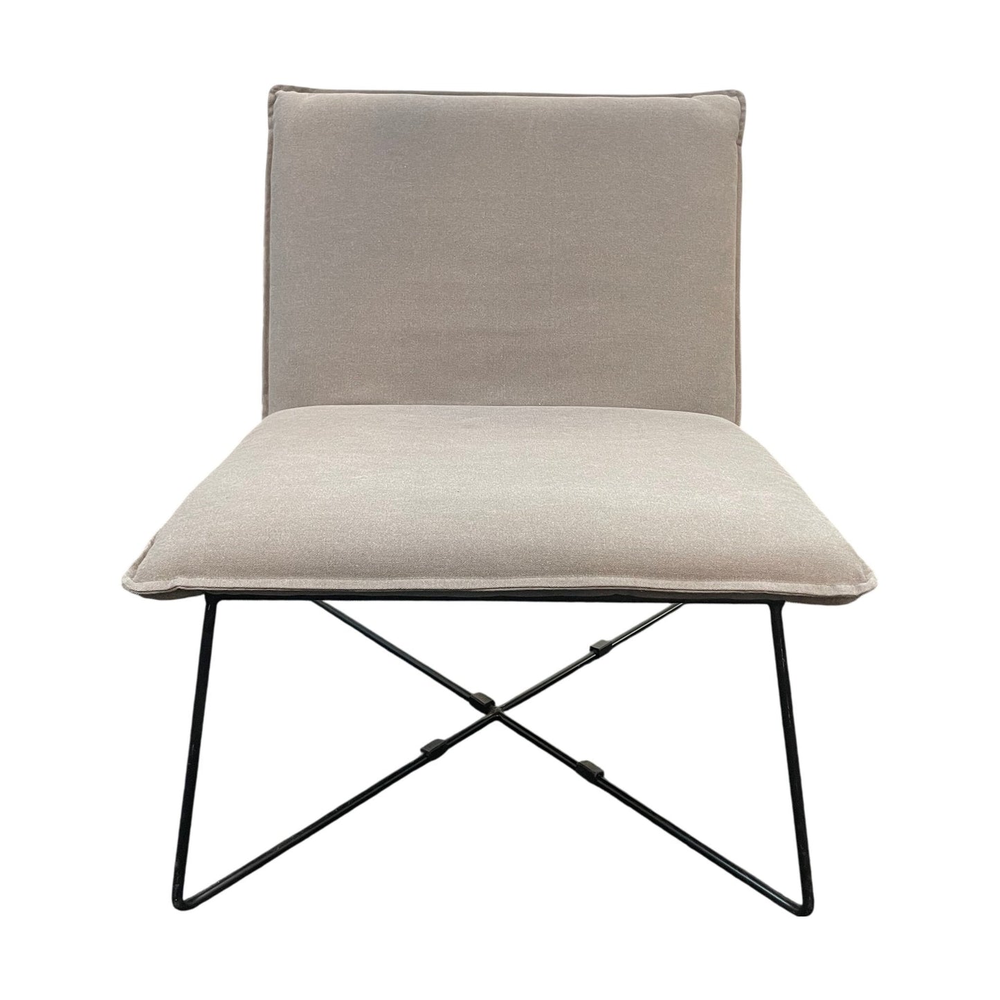 Desto loungestol, grå