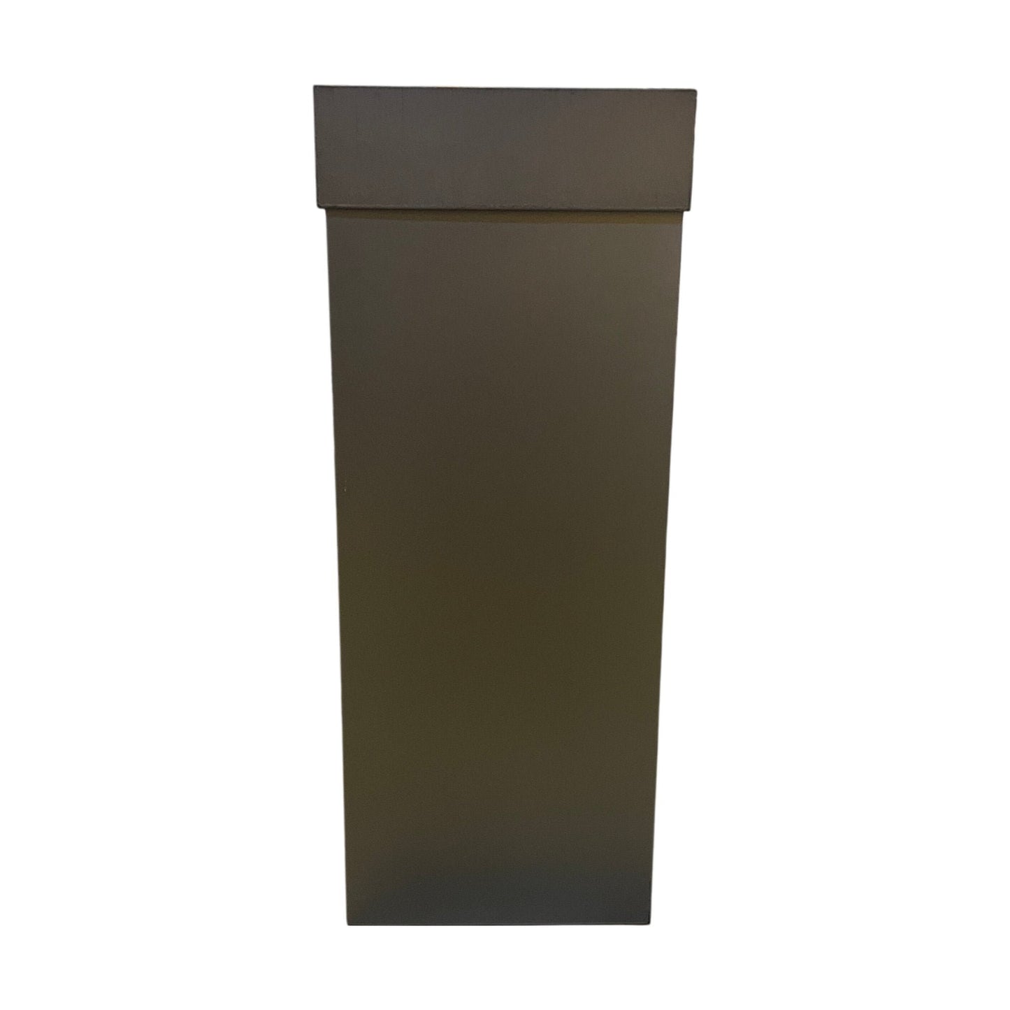 Rektangulær avfallsbøtte med åpent lokk, 79x32x43 cm