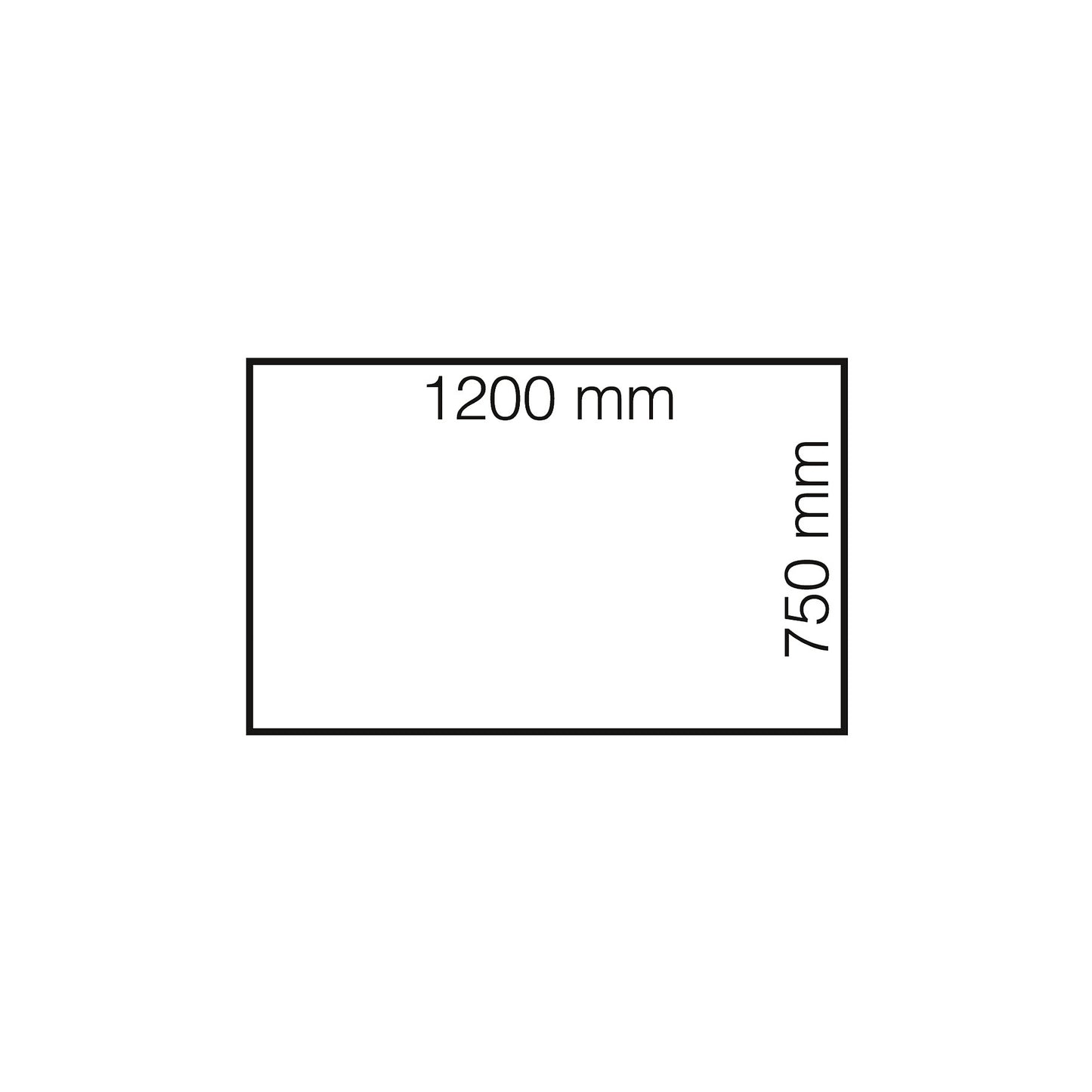 Skrivebord NOMAD, hev/senk, L1200 B750 H700–1170 mm, hvit/svart