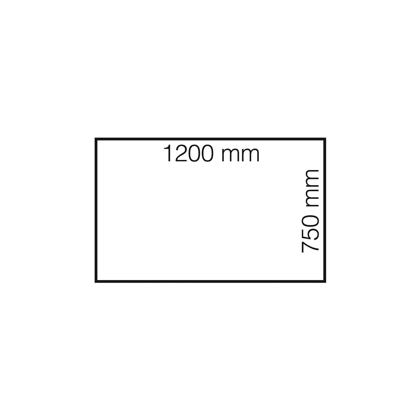 Skrivebord NOMAD, hev/senk, L1200 B750 hvit/svart
