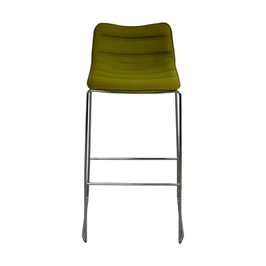 S10 barstol fra Cube Design, grønn, 77 cm høy