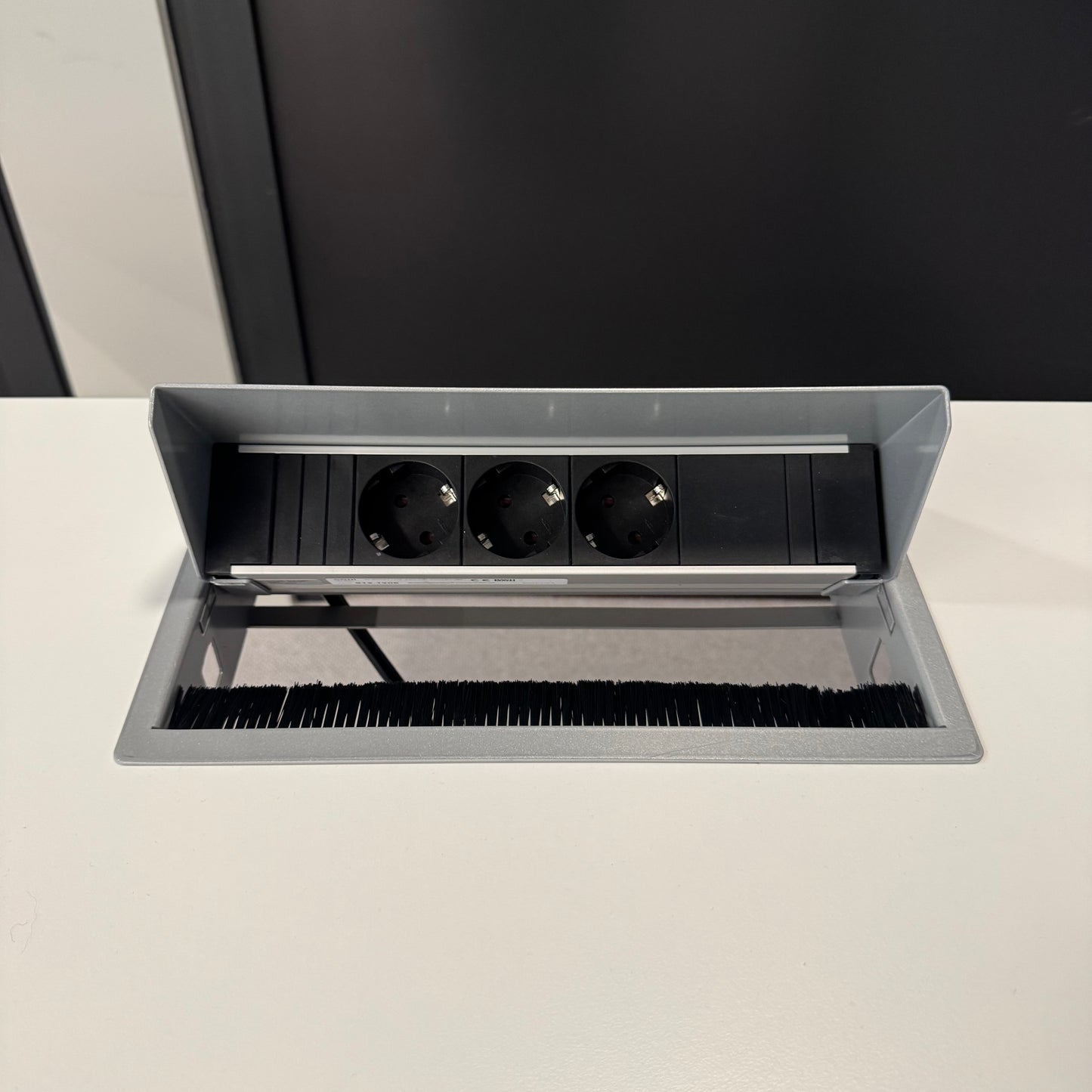 Manuell hev/senk skrivebord, 120x80cm