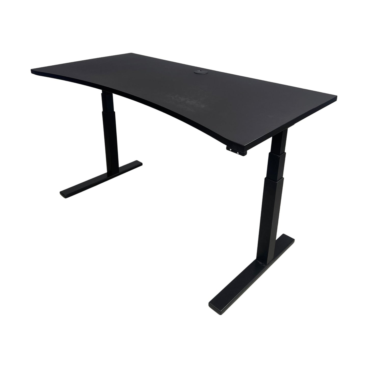 EL hev/senk skrivebord 160x70 cm, svart