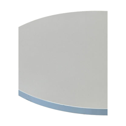 Hvit talebord hev senk Ø60 cm, 67-90 cm høy