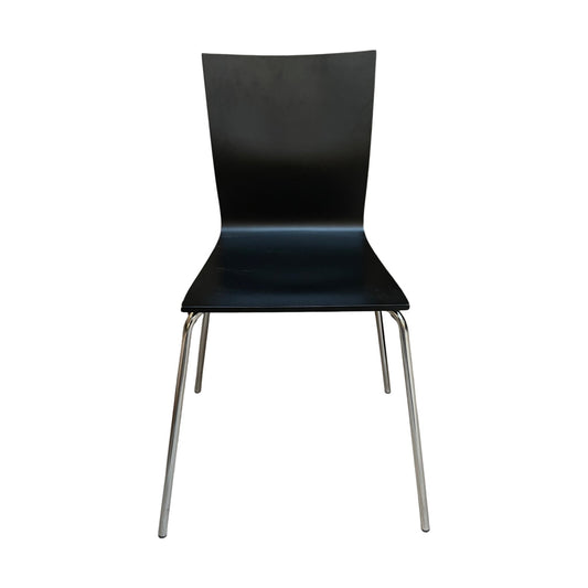 Kjøkkenstol fra IMS, plast, svart