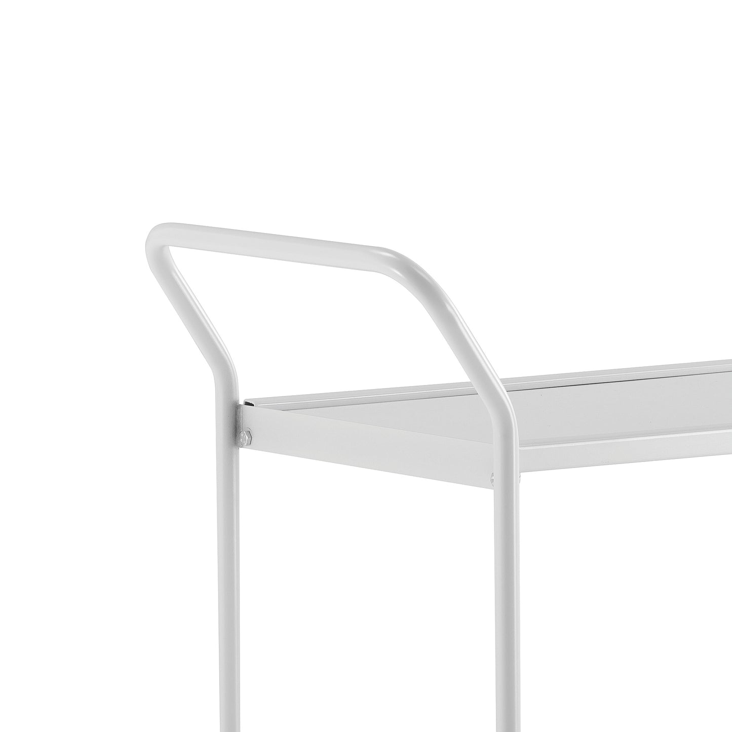 Bordvogn COME, 2 hyller, 800x425 mm, grå