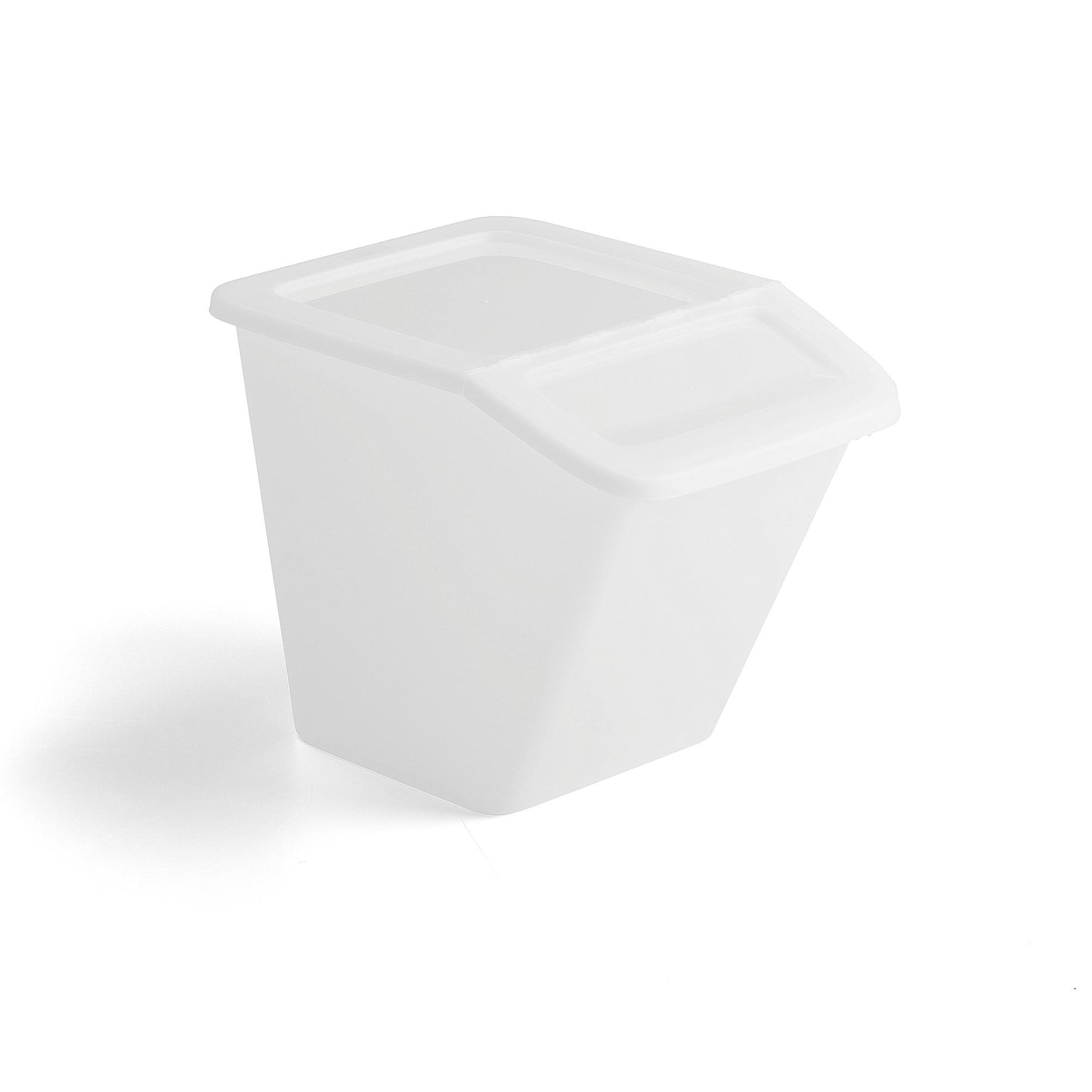 Oppbevaringsboks FENTON, 55 l, hvit