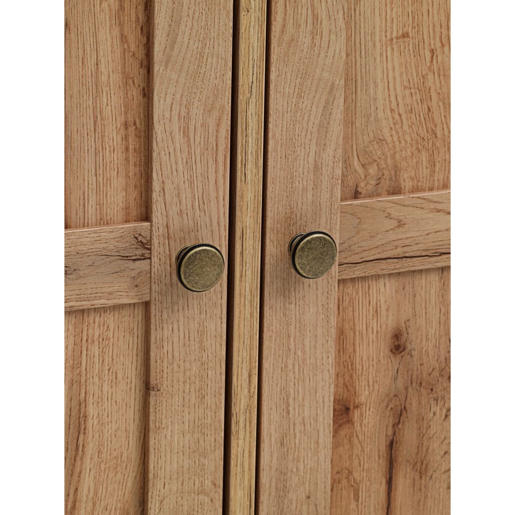 SKALS skap fra JYSK, natur villeikfarget