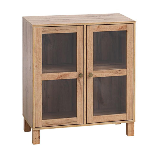 SKALS skap 2 dører fra JYSK, natur villeikfarget