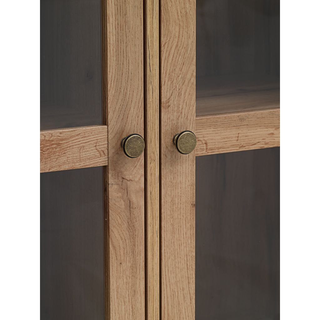SKALS skap 2 dører fra JYSK, natur villeikfarget