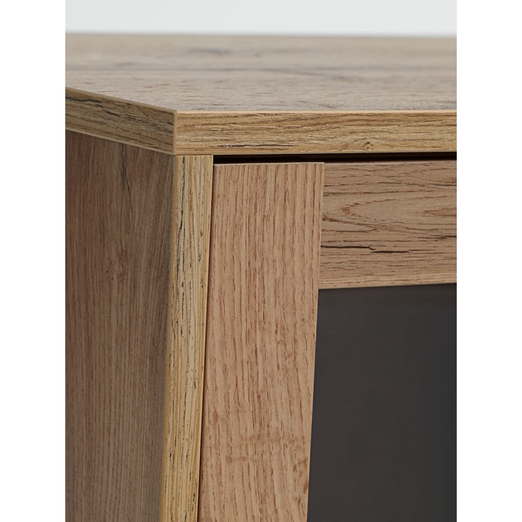 SKALS skap 2 dører fra JYSK, natur villeikfarget