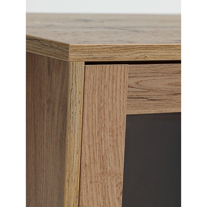 SKALS skap 2 dører fra JYSK, natur villeikfarget