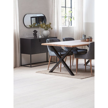 VIRUM skjenk fra JYSK, svart