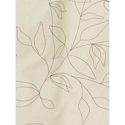 SVEA sengetøy, 100% bomull, offwhite, blomsterdesign