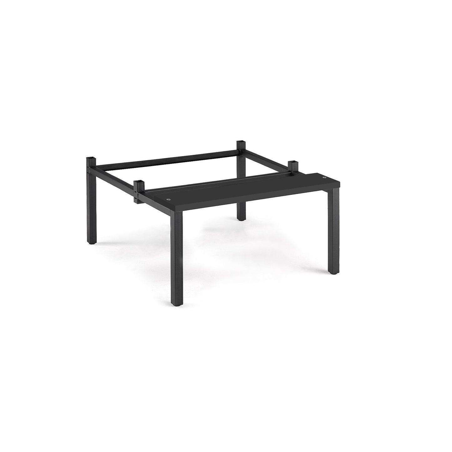 Benkestativ til garderobeskap, 800 mm, svart