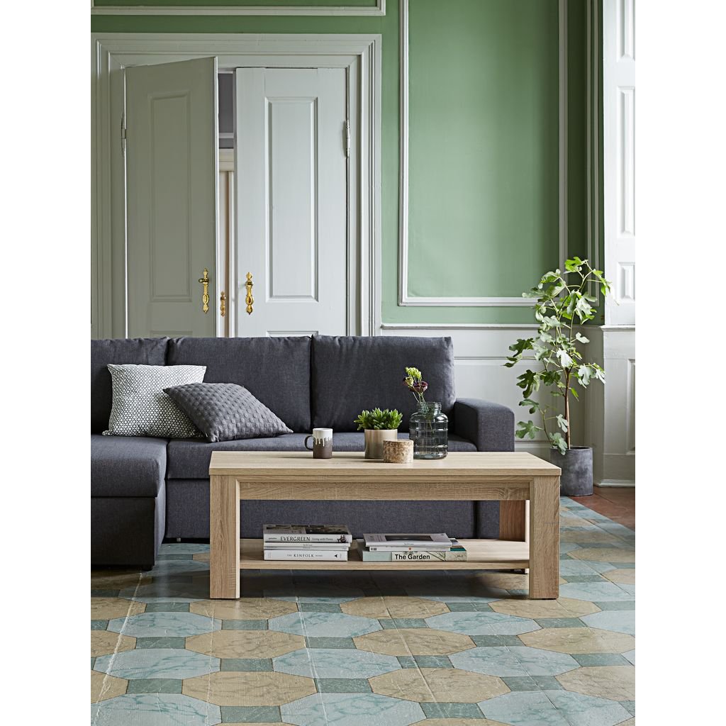 Haslund sofabord fra JYSK, beige, 120x60 cm