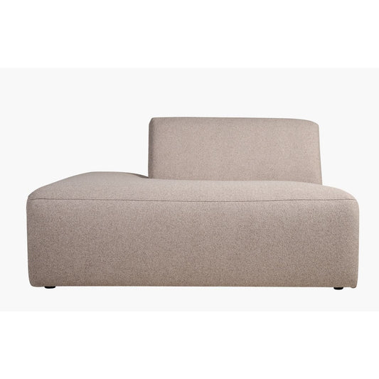 Juno Modulsofa åpen ende venstre beige - 134x93x73 cm fra Kid