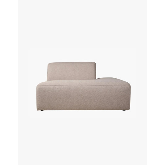 Juno, Forms & Objects, Modulsofa åpen ende høyre beige - 134x93x73 cm