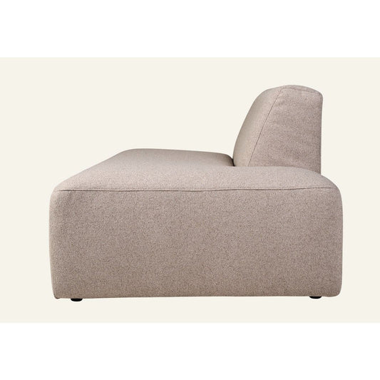 Juno Modul åpen ende høyre 2-seter sofa fra Kid, beige, slitesterkt tekstil