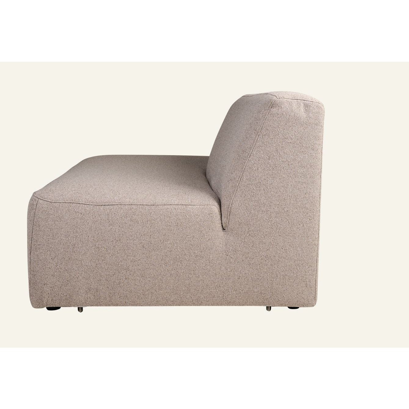 Juno Modul 1,5 seter uten armlene beige - 90x93x73 cm fra Kid