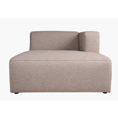 Juno Modulsofa sjeselong høyre beige - 114x154x73 cm fra Kid