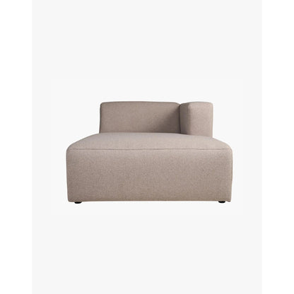 Juno, Forms & Objects, Modulsofa sjeselong høyre beige - 114x154x73 cm