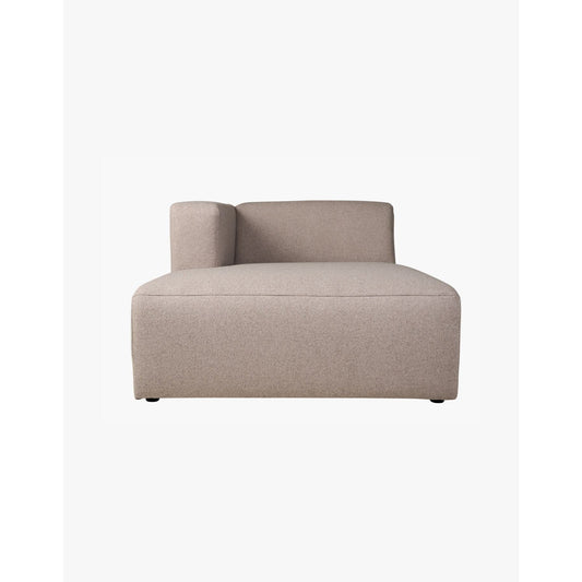 Juno, Forms & Objects, Modulsofa sjeselong venstre beige - 114x154x73 cm