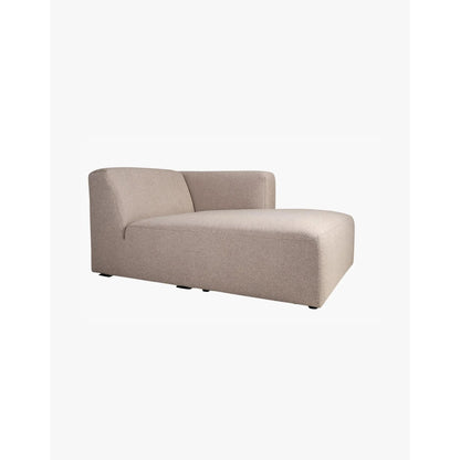 Juno, Forms & Objects, Modulsofa sjeselong høyre beige - 114x154x73 cm