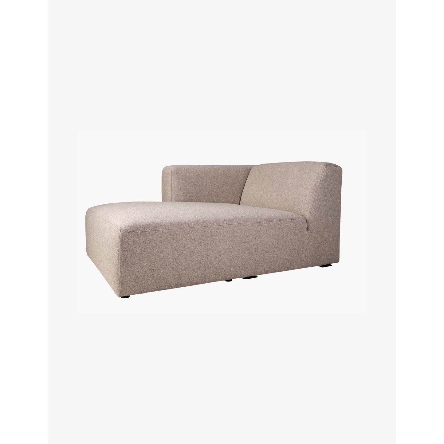 Juno, Forms & Objects, Modulsofa sjeselong venstre beige - 114x154x73 cm