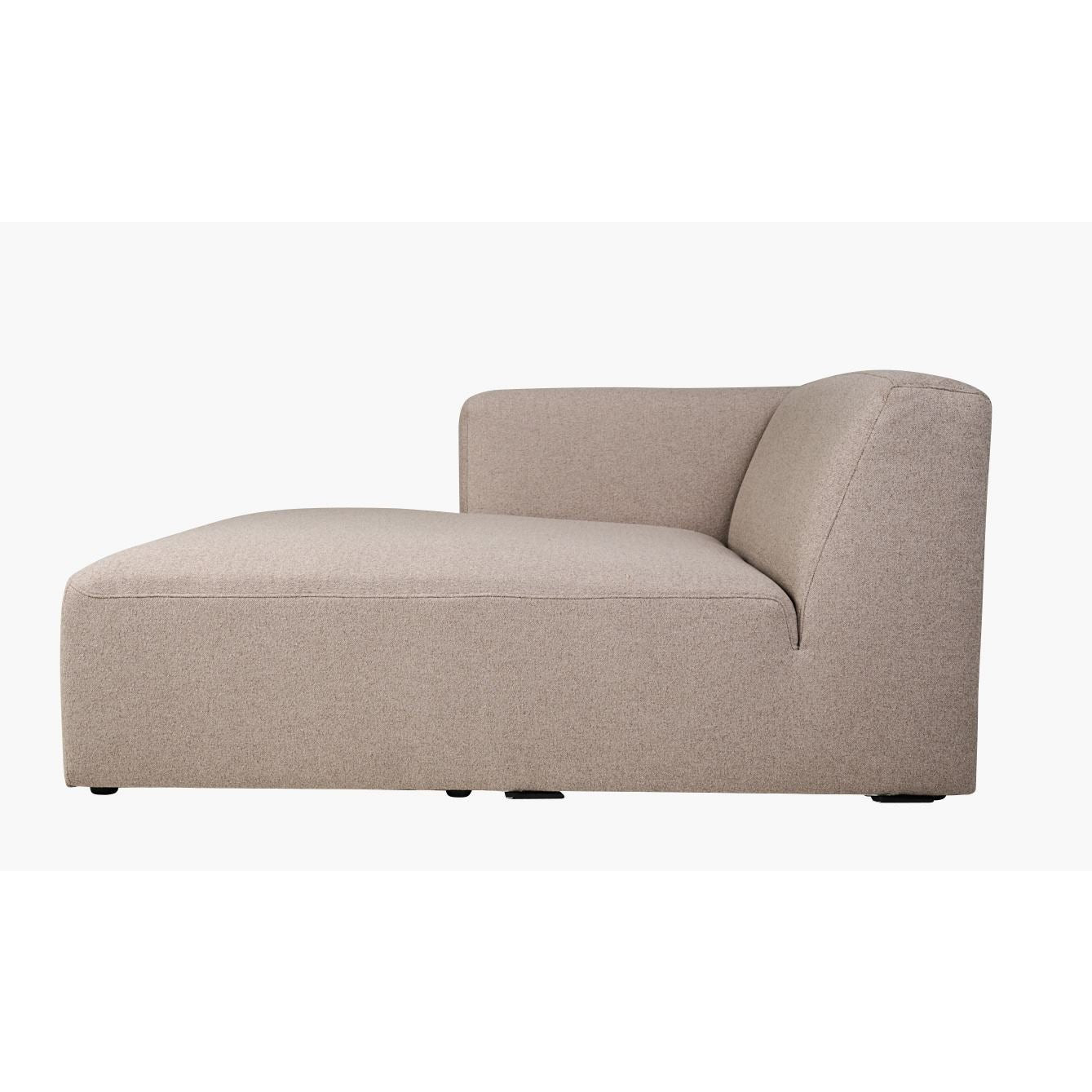 Juno Modulsofa sjeselong venstre beige - 114x154x73 cm fra Kid