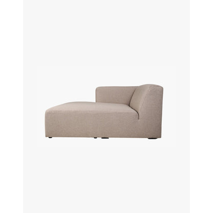 Juno, Forms & Objects, Modulsofa sjeselong venstre beige - 114x154x73 cm