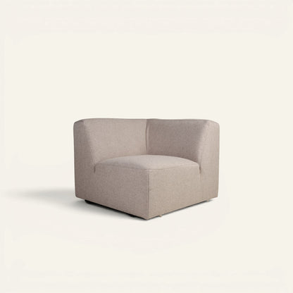 Juno Modulsofa fra Kid i beige, hjørnemodul
