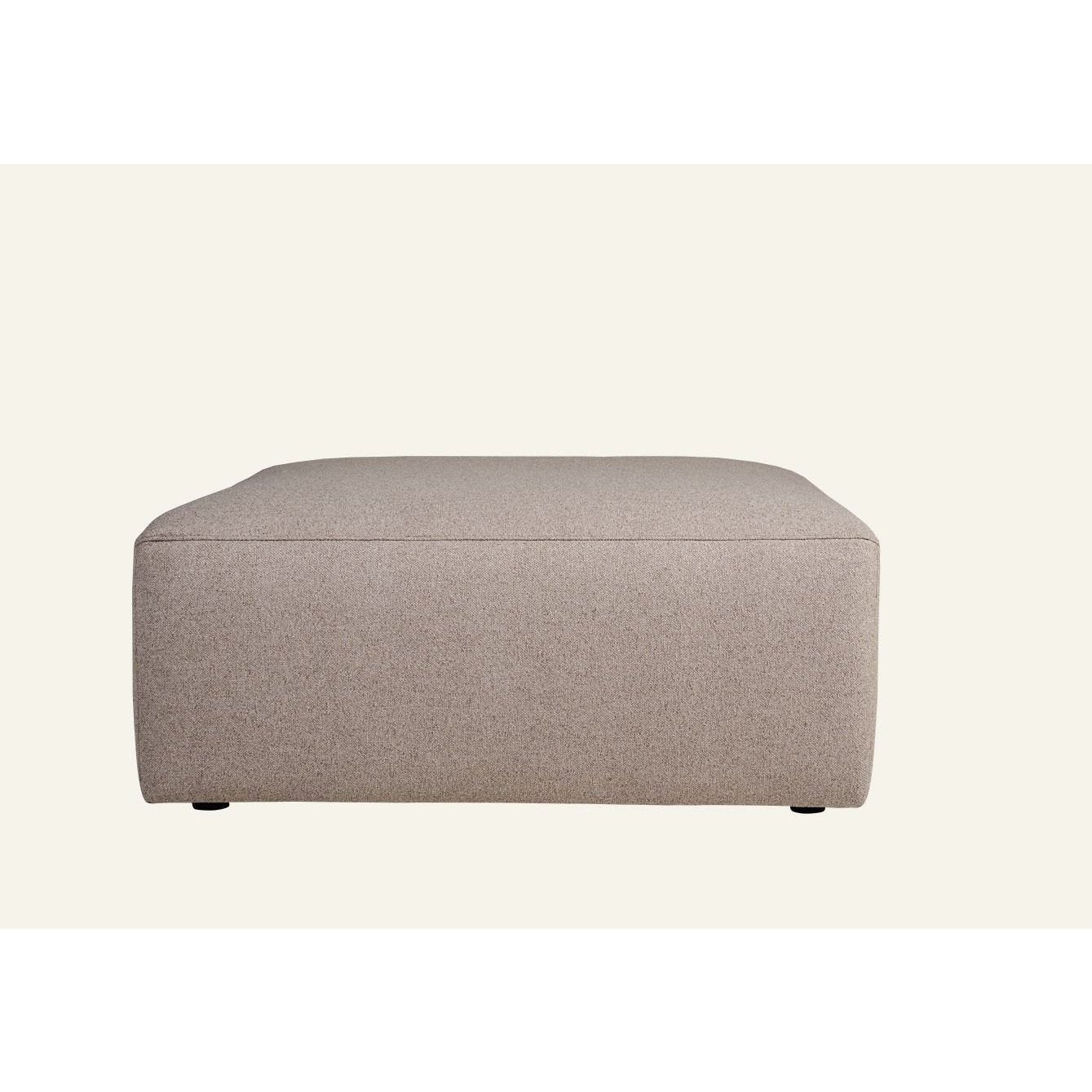 Juno Modulsofa puff beige - 93x93x44 cm fra Kid