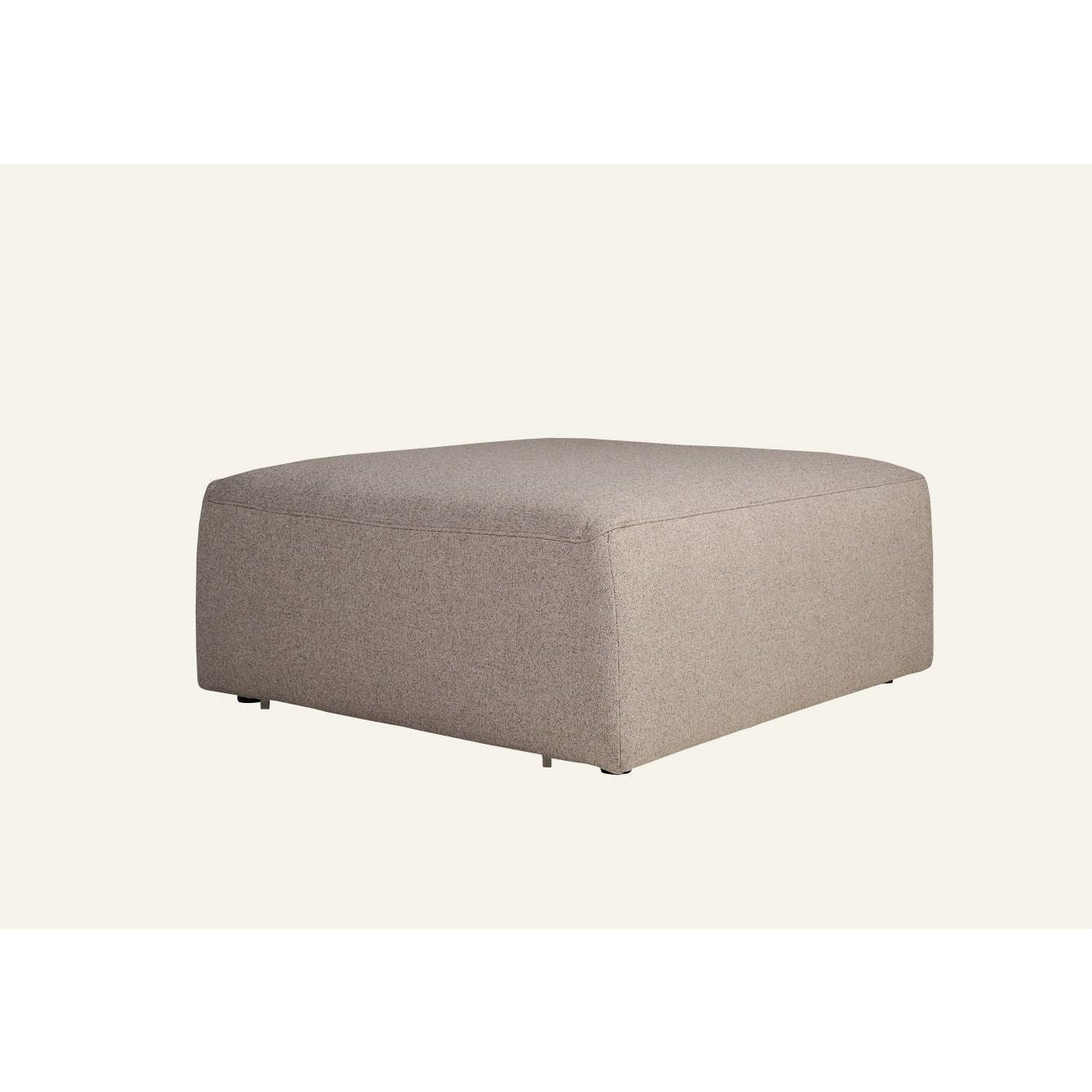 Juno Modul puff 2-seter sofa fra Kid, beige, slitesterkt tekstil