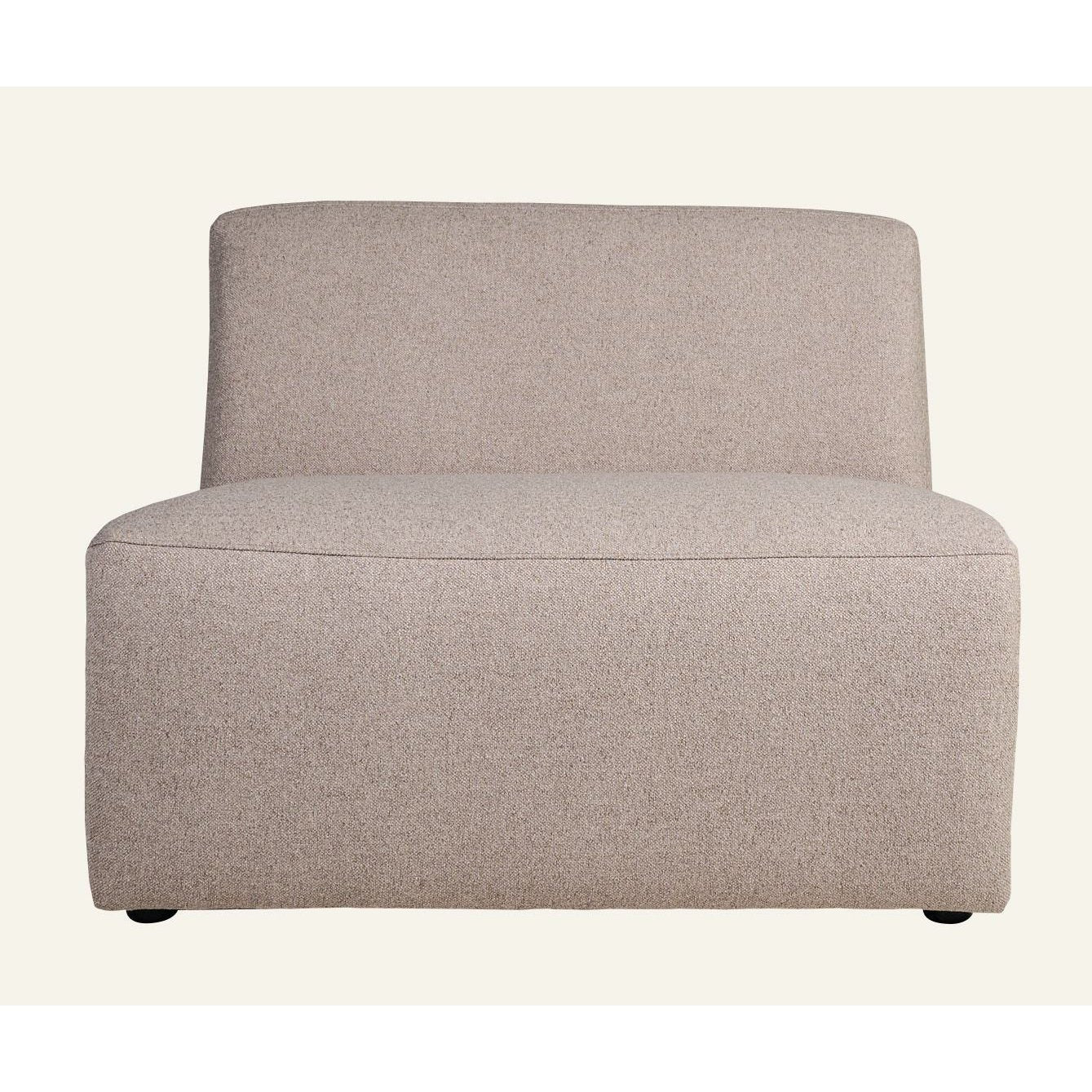 Juno Modul 1,5 seter uten armlene beige - 90x93x73 cm fra Kid