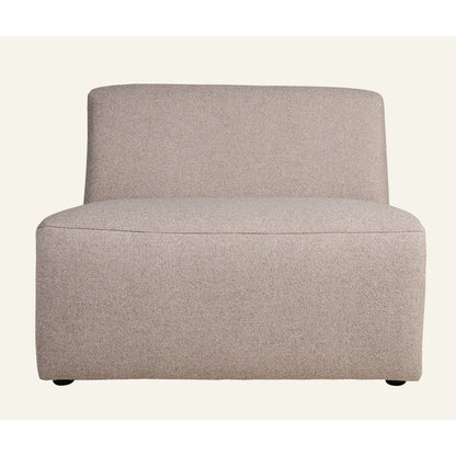 Juno Modul 1,5 seter uten armlene beige - 90x93x73 cm fra Kid