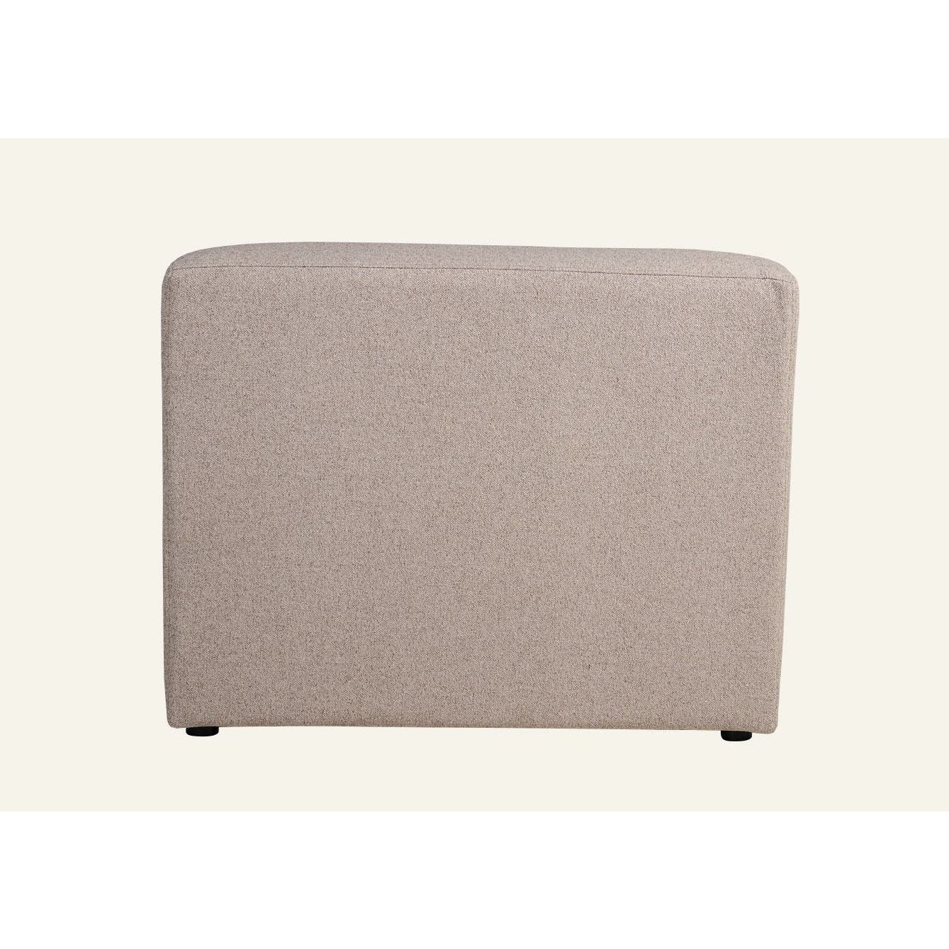 Juno Modul 1,5 seter uten armlene beige - 90x93x73 cm fra Kid