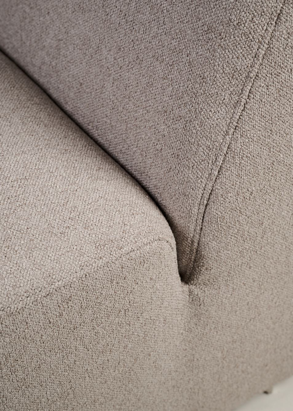 Juno Modul 1,5 seter uten armlene beige - 90x93x73 cm fra Kid