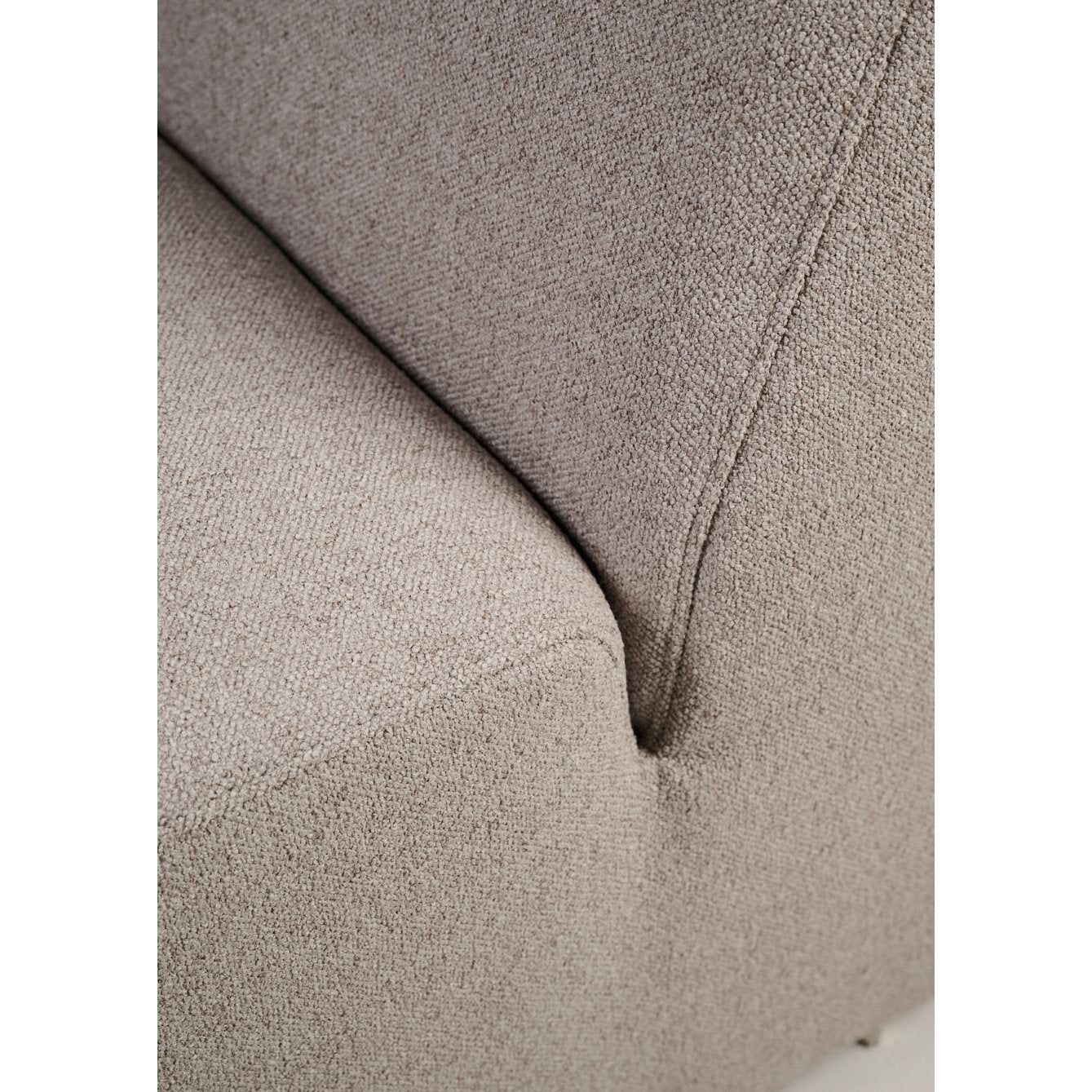 Juno Modulsofa 1,5 seter uten armlene beige - 90x93x73 cm fra Kid