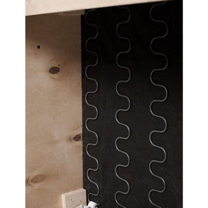 Juno Modul hjørne beige - 93x93x73 cm fra Kid, slitesterkt tekstil