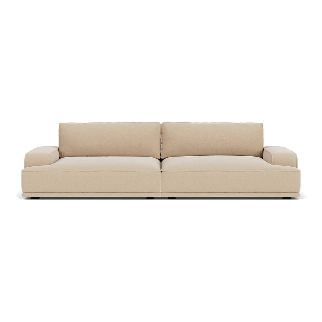 Leonora 3-seter sofa fra SOFACOMPANY, beige