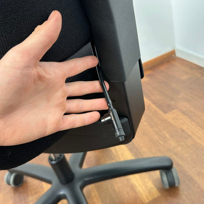 RBM 839 kontorstol, sort