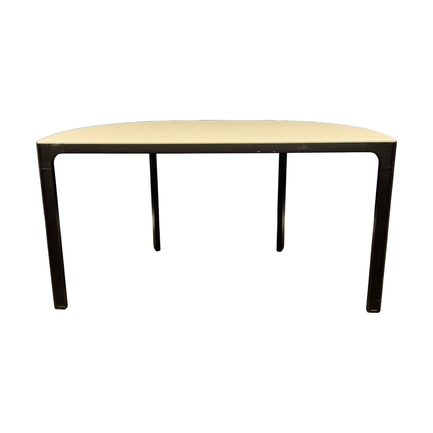 Skrivebord, IKEA Bekant i halvmåne, 140cm