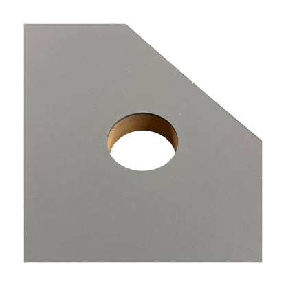 Elektrisk hev/senk skrivebord, grå plate, 200x80 cm